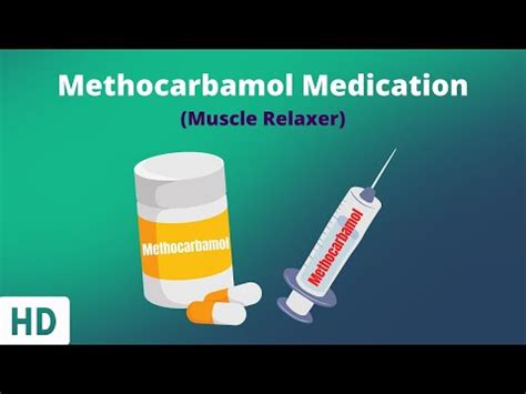Methocarbamol Usage Examples