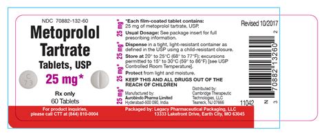 Metoprolol Tartrate