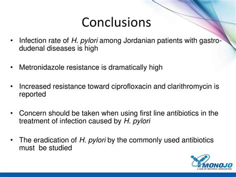 Metronidazole Conclusion