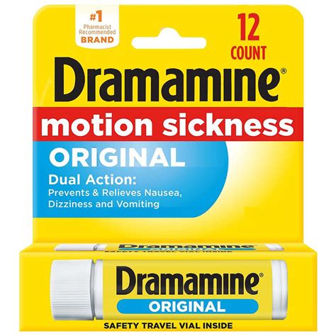 Motion Sickness Med Relief Options