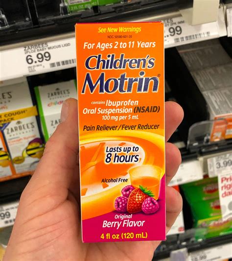 Motrin Risks