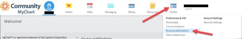 MyChart Update Information