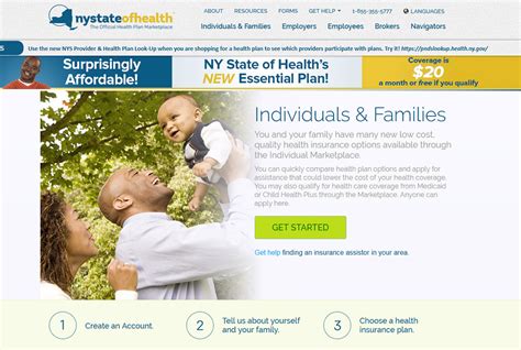 NY Health Insurance Marketplace Enrollment