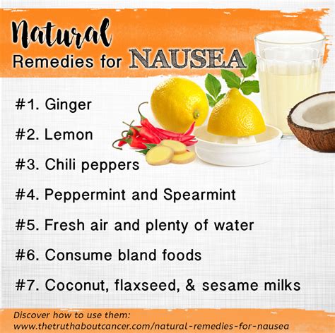 Natural Remedies for Nausea