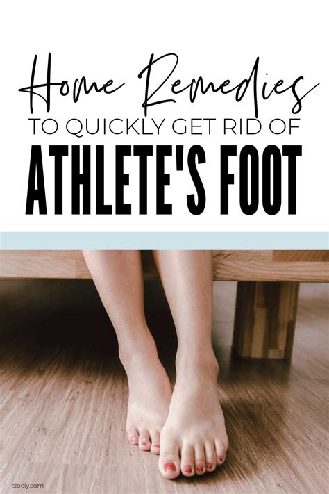 Natural Treatments for Athlete's Foot