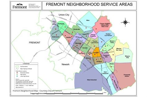 Neighborhoods in Fremont