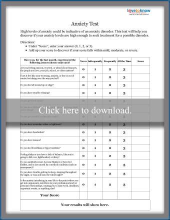 Next Steps After an Anxiety Test