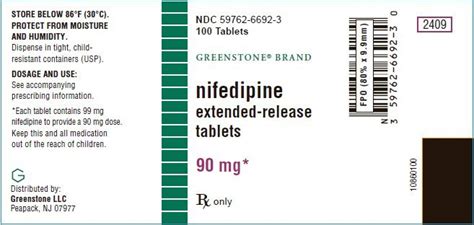 Nifedipine Dosage and Administration