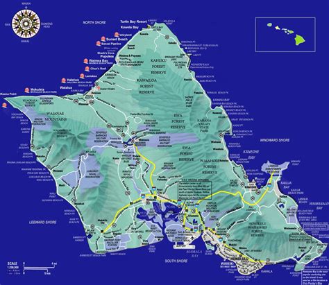 Oahu Hawaii Cities Overview