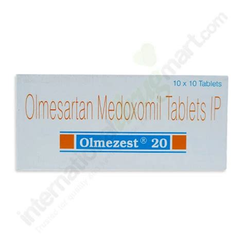 Benefits of Olmesartan 20mg