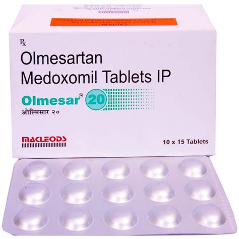 Olmesartan 20mg Dosage