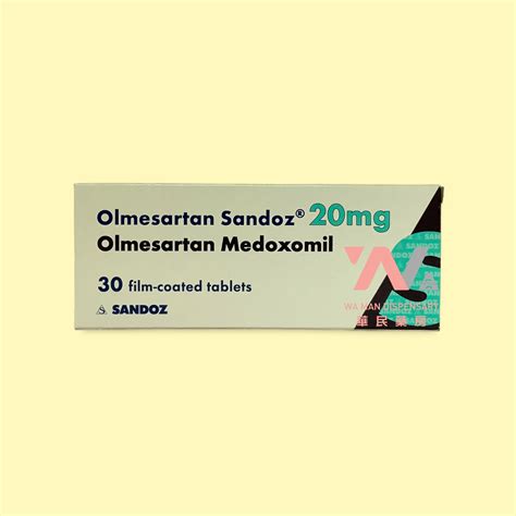 Olmesartan 20mg Interactions