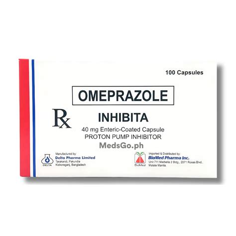 Omeprazole 40mg Capsule Mechanism