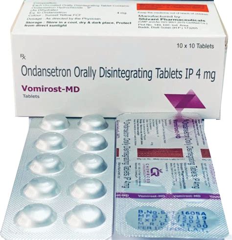 Ondansetron 4mg Tablet Uses in Chemotherapy