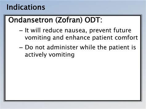 Ondansetron Future