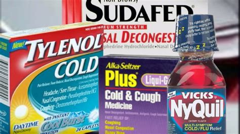 Over-The-Counter Medications For A Cold