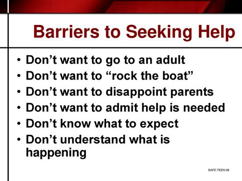 Overcoming Barriers