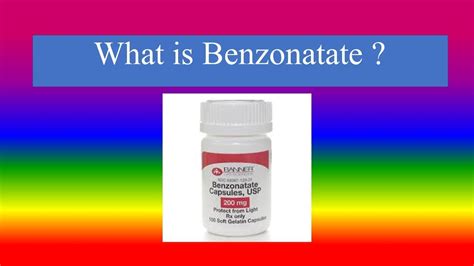 Benzonatate Overview
