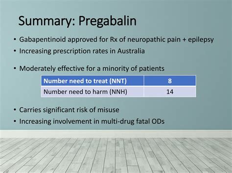 Overview of Pregabalin