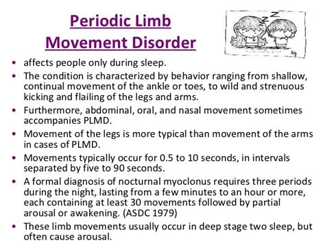 Periodic Limb Movement Disorder