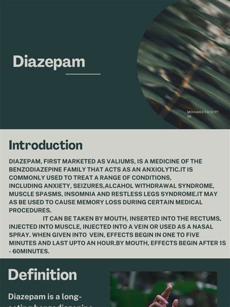 Pharmacology of Diazepam
