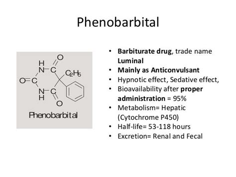Phenobarbital Pharmacology