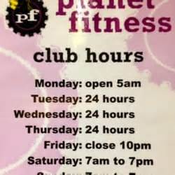 Planet Fitness Hours Of Operation
