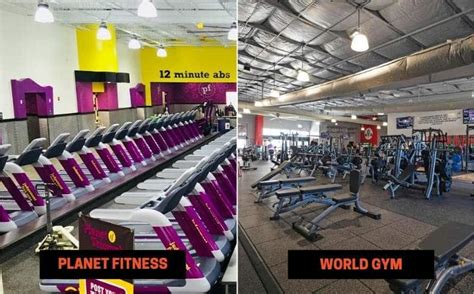Planet Fitness Vs Other Gyms
