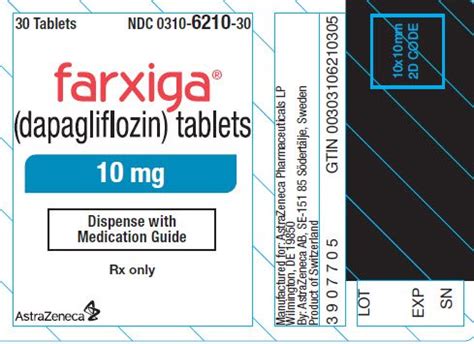 Potential Side Effects of Farxiga 10mg Tablets