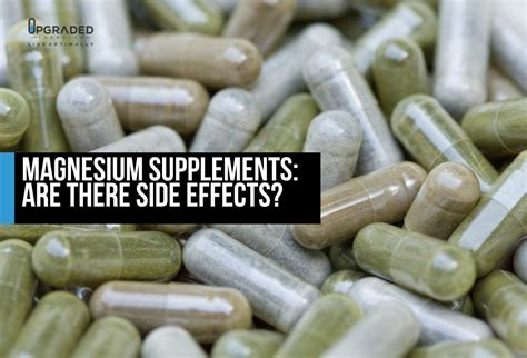 Potential Side Effects of Magnesium Citrate