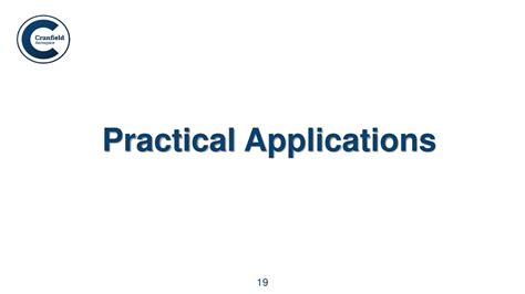 Practical Applications