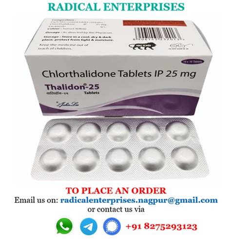 Practical Applications of Chlorthalidone 25mg Tablet