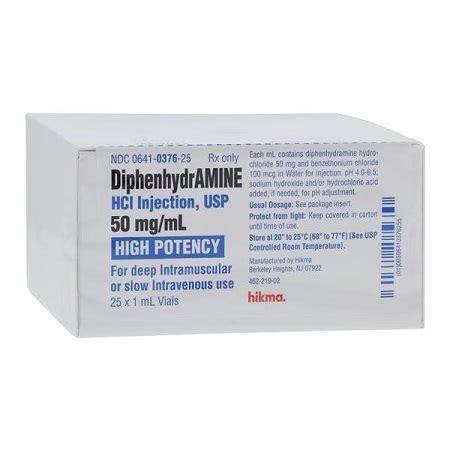 Practical Examples of Using Diphenhydramine HCl 50mg