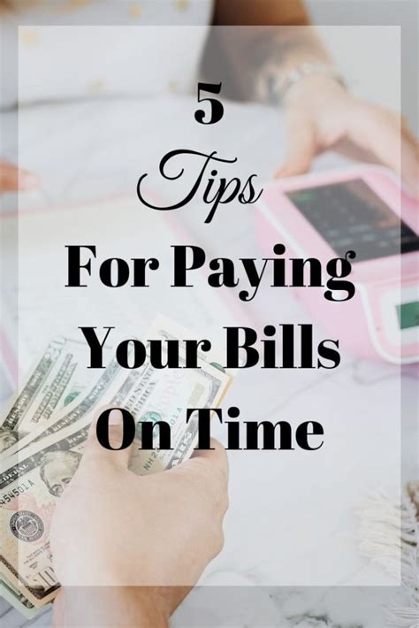 Practical Tips for Paying Bills