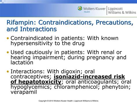 Precautions And Interactions