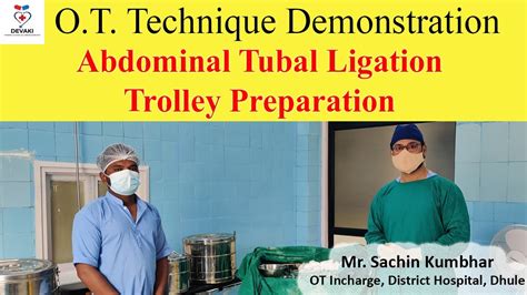 Preparation for Tubal Ligation