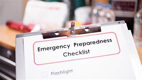 Preparing for Emergencies