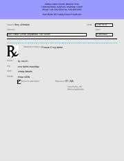 Prescription pad