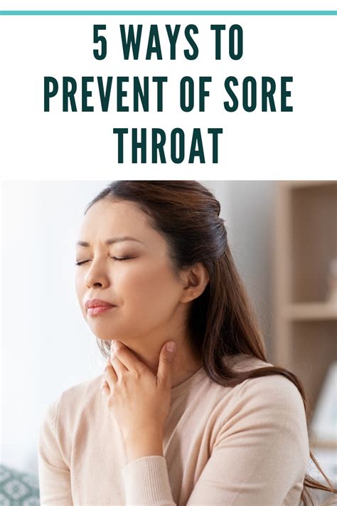 Preventing Sore Throats