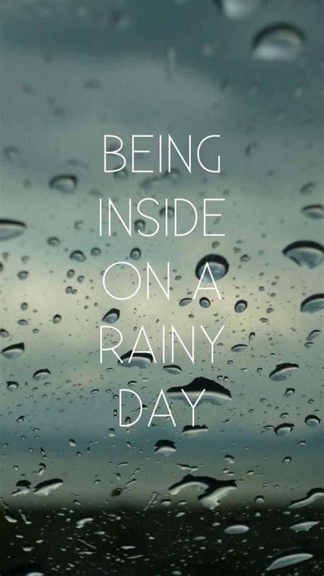 Preparing for Rainy Days