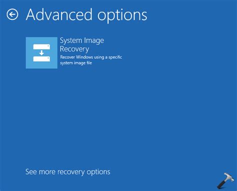 Recovery Options