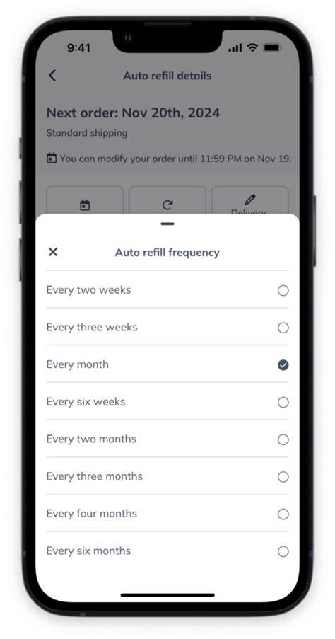 Refill Frequency and Maintenance