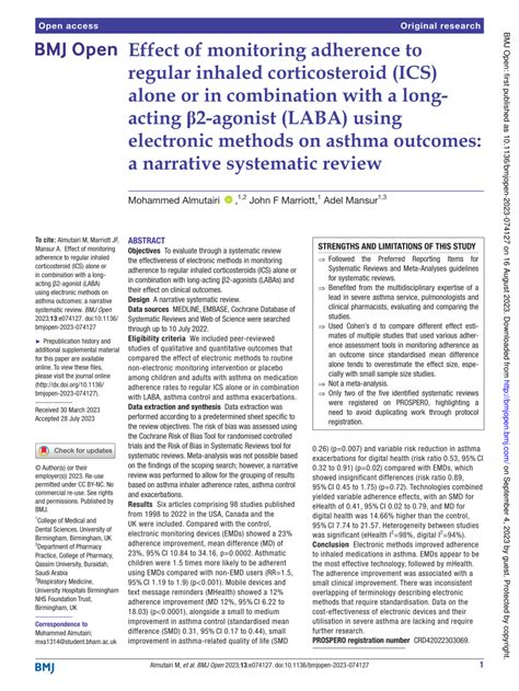 Regular Monitoring and Adherence