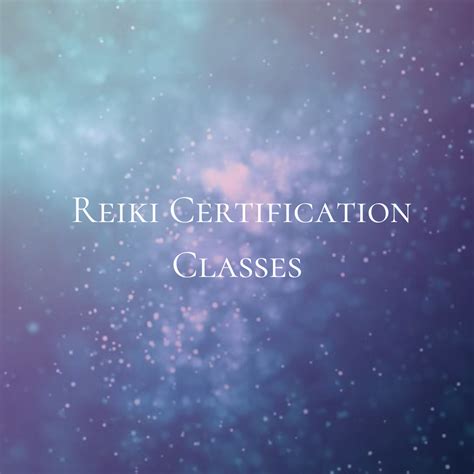 Reiki Certification