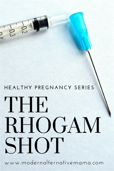 Rhogam Shot Alternatives