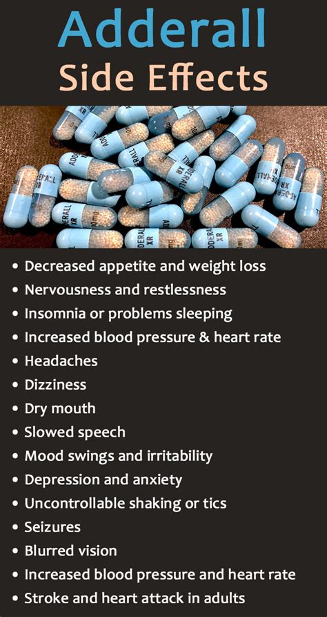 Risks and Side Effects of D-Amphetamine