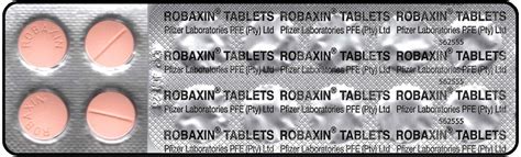 Robaxin 500mg Mechanism