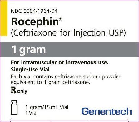 Rocephin Benefits