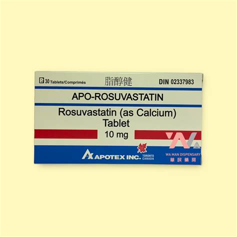Rosuvastatin 10mg Tablets and Exercise