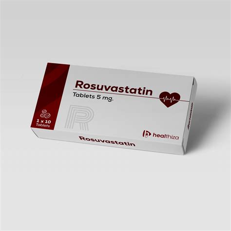 Rosuvastatin 5mg Applications